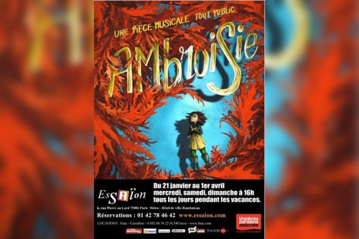 Ambroisie au théâtre de l'Essaïon : spectacle musical sur les traces de Perrault 