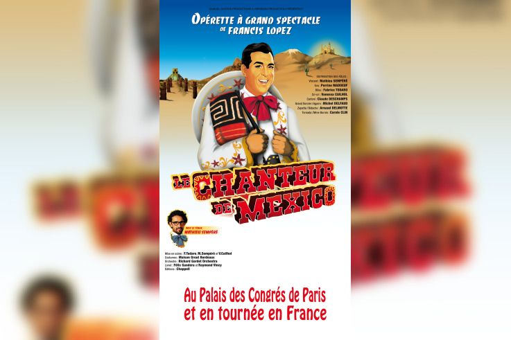 Le Chanteur de Mexico au Palais des Congrès 