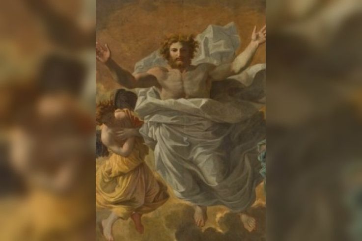 Poussin et Dieu au Louvre 