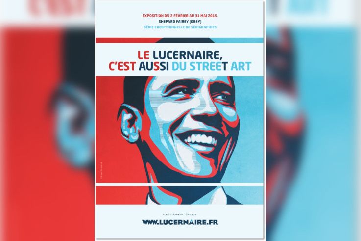 Du street art au Lucernaire avec l'expo de Shepard Fairey