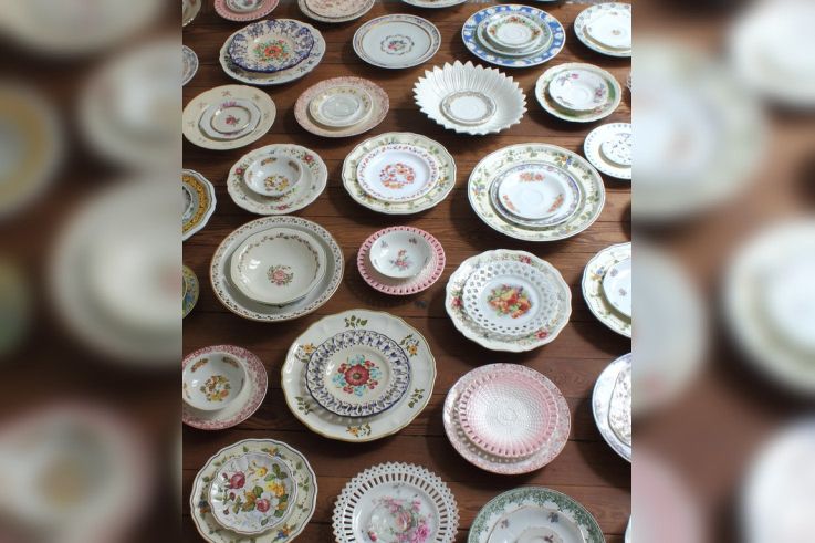 L'abbaye fleurie, l'exposition de Régis Perray à l'abbaye de Maubuisson