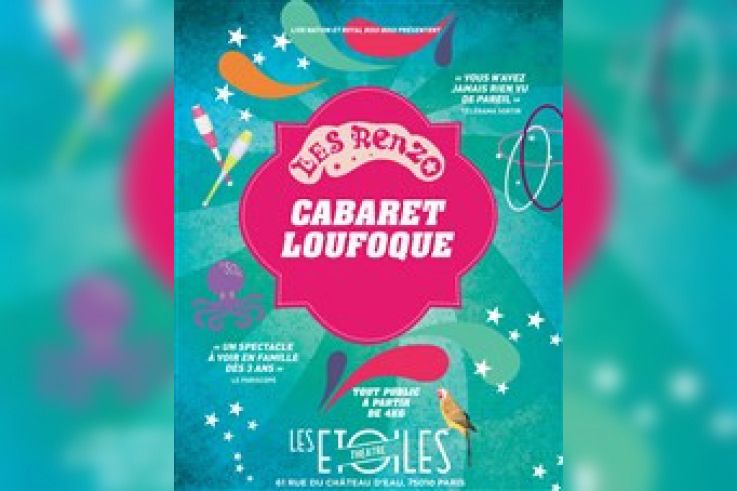 Les Renzo, cabaret loufoque pour enfants au théâtre Les Étoiles
