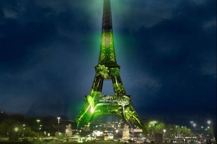 COP21 : One Heart One Tree, une forêt à la Tour Eiffel