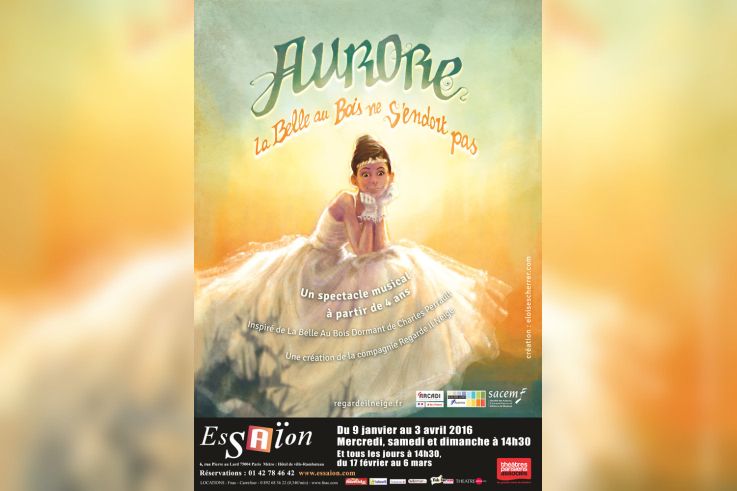 Aurore, spectacle musical au théâtre de l'Essaïon