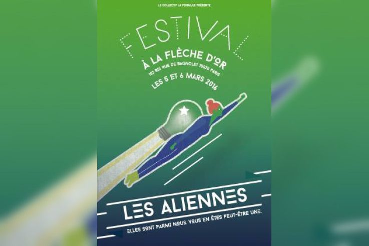 Festival Les Aliennes à la Flèche d'Or