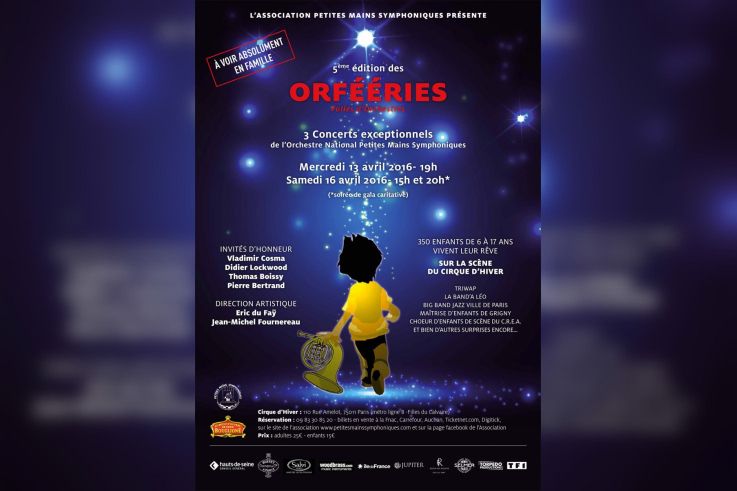 L'Orchestre National des Petites Mains Symphoniques au Cirque d'Hiver