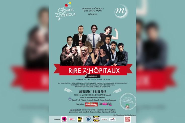 Rire Z'Hôpiteaux, le spectacle du Grand Palais