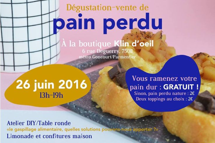 Pain perdu chez Klin d'œil : un rendez-vous gourmand et politique