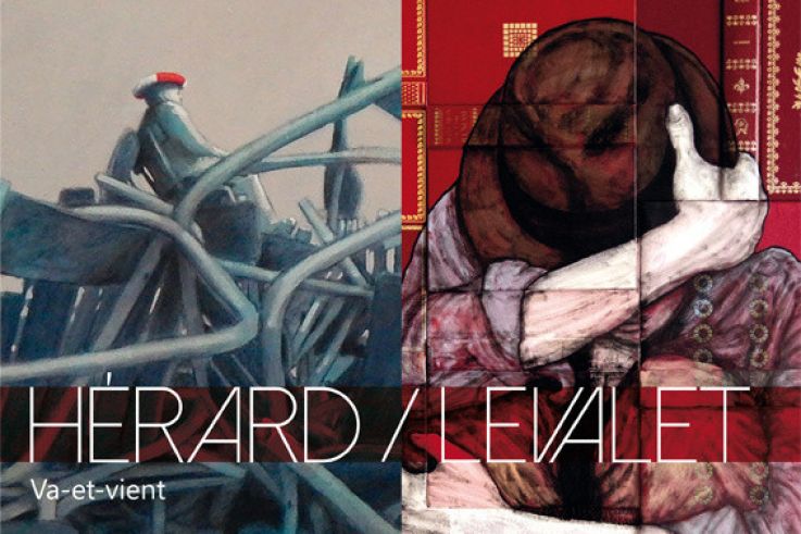 Street art : Levalet et Hérard s'invite rue Véron (Paris 18ème)