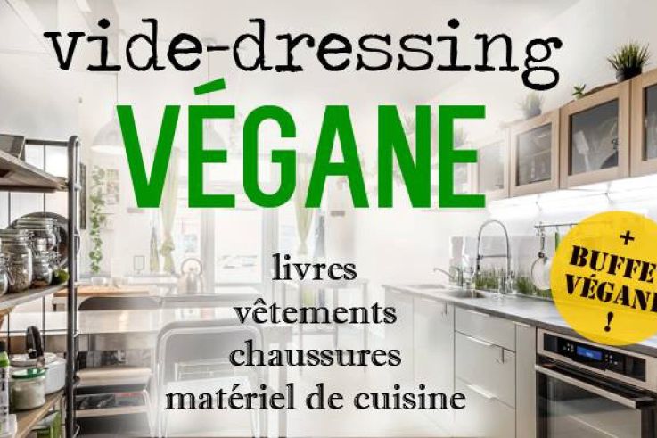 Vide-dressing végane et buffet gratuit à La Parenthèse Végétale