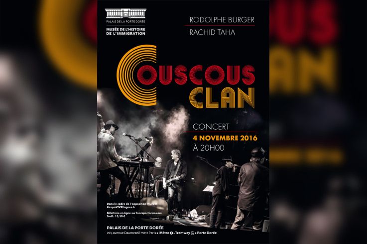 Couscous clan, un concert exceptionnel au Palais de la Porte Dorée