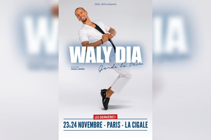 Waly Dia en novembre 2016 à la Cigale