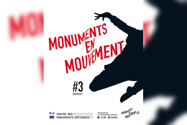 La figure du baiser, danse contemporaine dans le Palais Royal