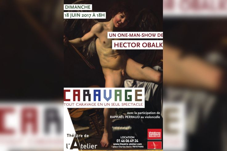 Tout Caravage en un seul spectacle au théâtre de l'Atelier