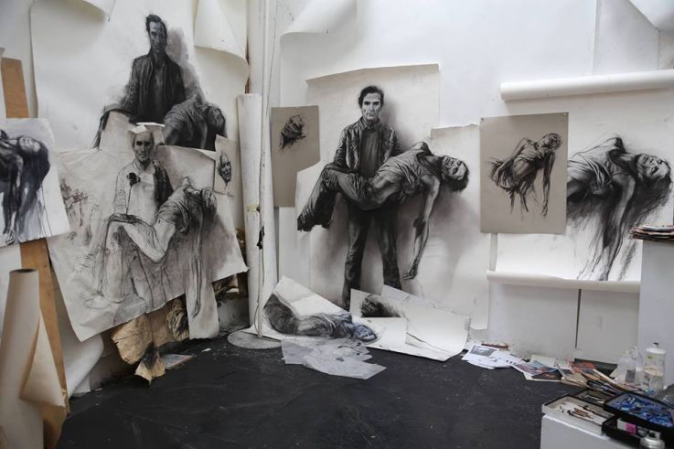 Ernest Pignon-Ernest s'expose pour l'inauguration de l'Espace Art Absolument