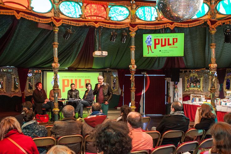 Bande Dessinée Le Pulp Festival 2018 à La Ferme Du Buisson 