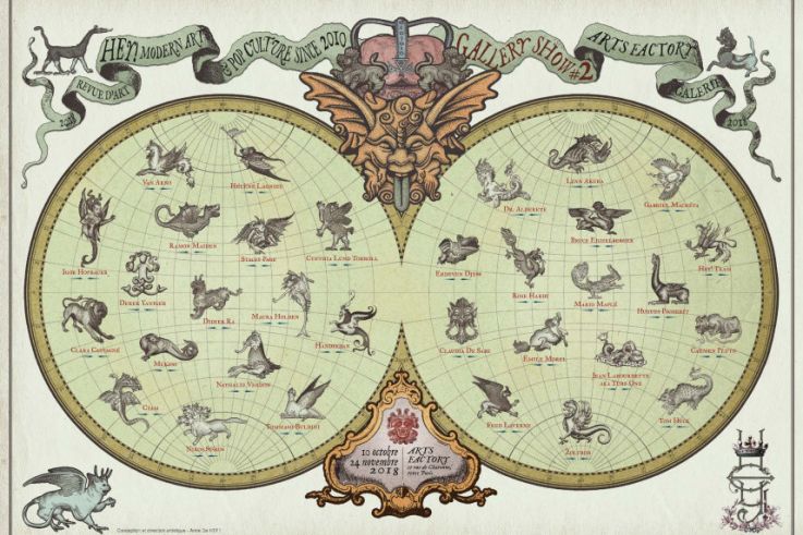 HEY! modern art & pop culture s'installe à la galerie Arts Factory