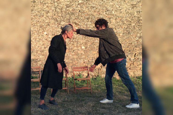 À brûle pourpoint, spectacle de Jean-Baptiste André et Julia Christ à l'Hôtel de Sully