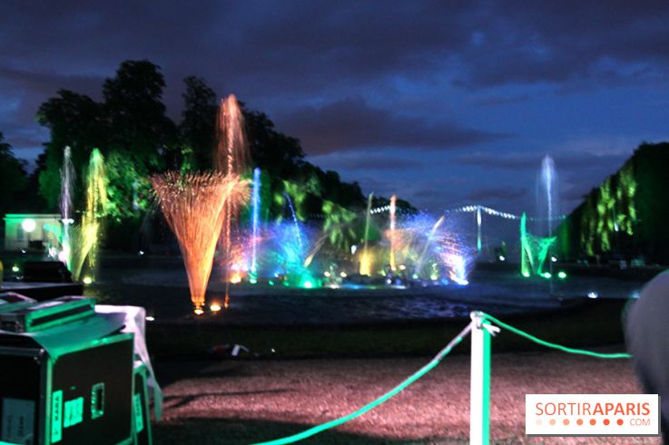 La Fête au Domaine de Saint Cloud, le spectacle de son et lumières