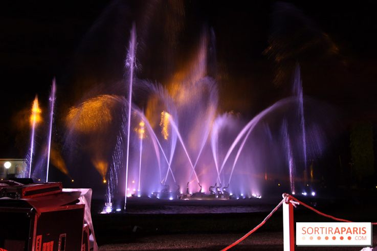 La Fête au Domaine de Saint Cloud, le spectacle de son et lumières