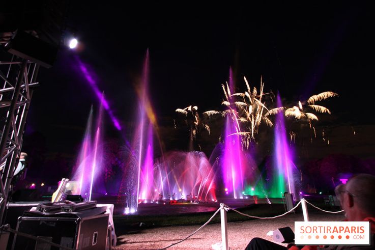 La Fête au Domaine de Saint Cloud, le spectacle de son et lumières