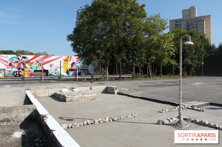 In situ au Fort d'Aubervilliers