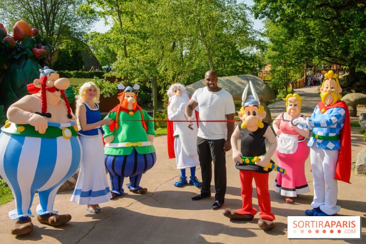 Inauguration officielle de la Forêt d'Idefix avec Teddy Riner