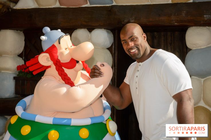 Inauguration officielle de la Forêt d'Idefix avec Teddy Riner