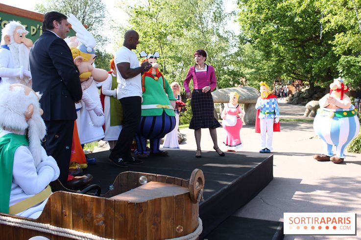 Inauguration officielle de la Forêt d'Idefix avec Teddy Riner