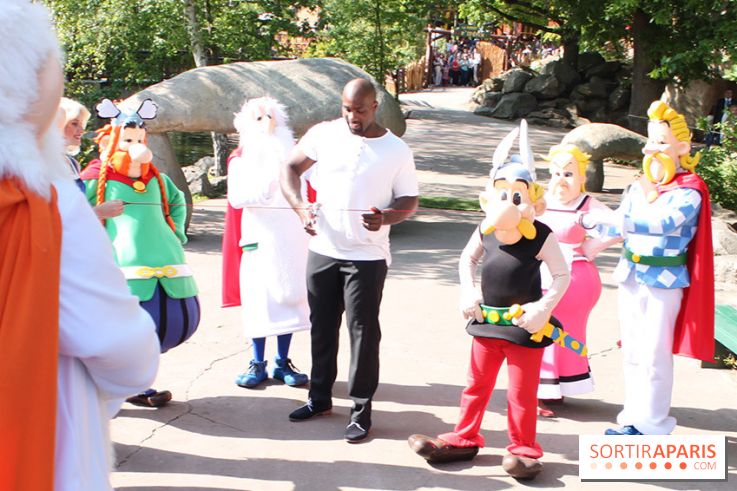 Inauguration officielle de la Forêt d'Idefix avec Teddy Riner