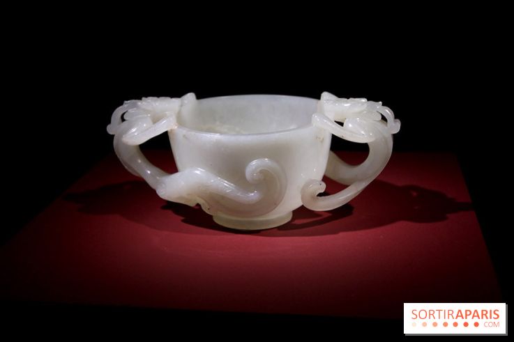 La Chine à Versailles : coupe de jade, époque Ming