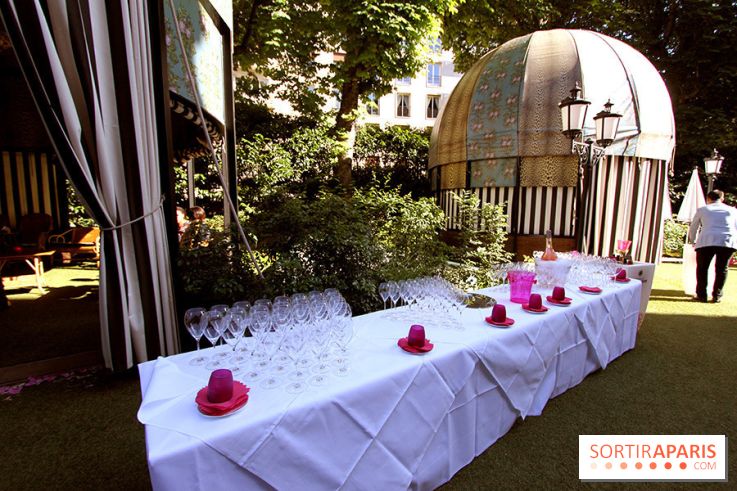La Terrasse du Saint-James et son Bar à Rosés