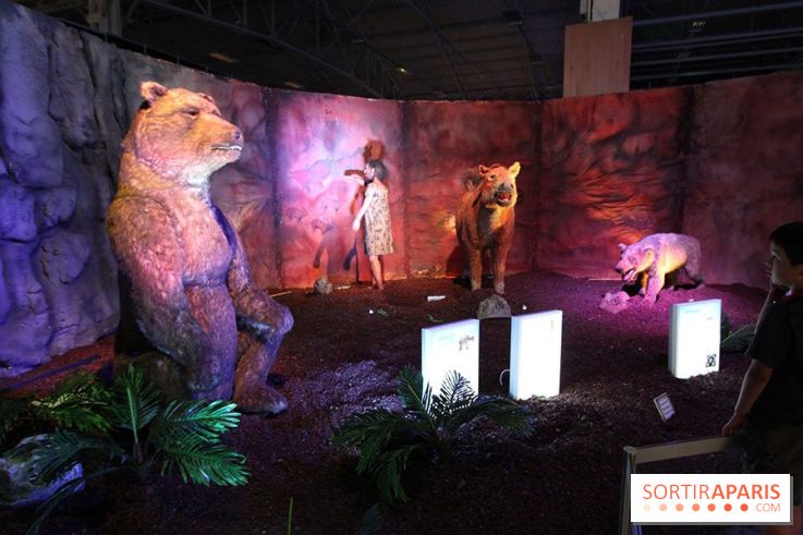 De l'ère des dinosaures à l'ère de glace au Parc des expositions de Paris