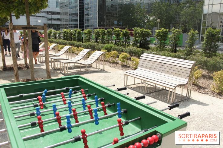 Parc Citroën : baby foot