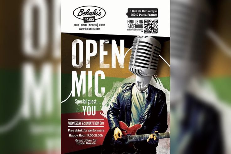 Openc Mic Belushi's Canal