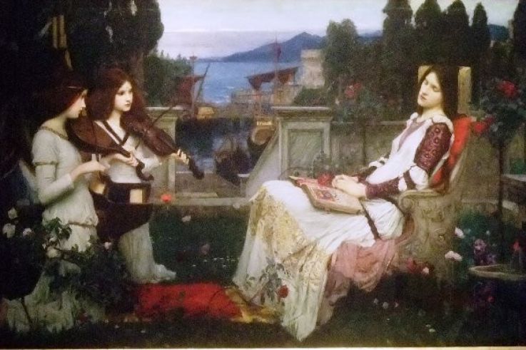 Sainte-Cécile de John William Waterhouse