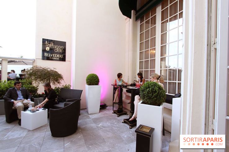 La terrasse d'été du Shangri-La Paris by Belvedere
