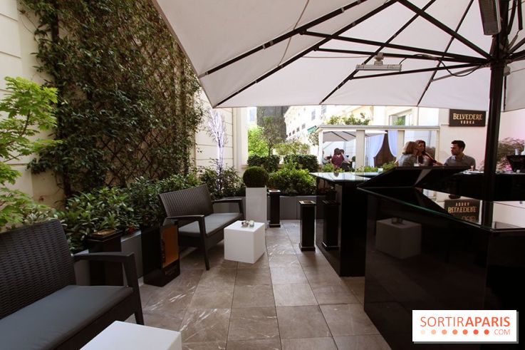 La terrasse d'été du Shangri-La Paris by Belvedere