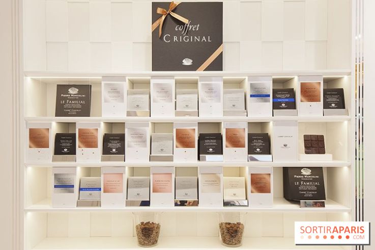 Marcolini Saint-Honoré à Paris, boutique de chocolats