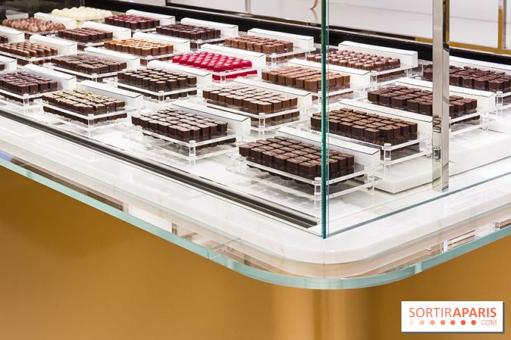 Marcolini Saint-Honoré à Paris, boutique de chocolats