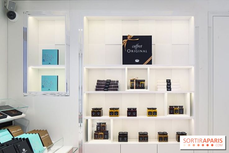 Marcolini Saint-Honoré à Paris, boutique de chocolats