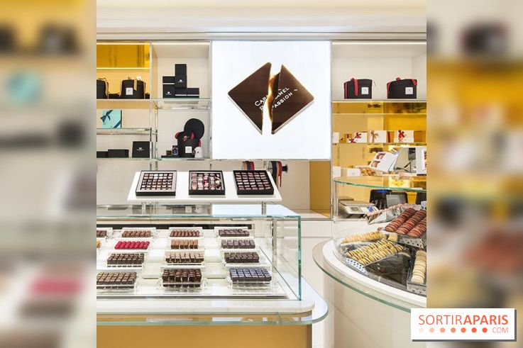 Marcolini Saint-Honoré à Paris, boutique de chocolats
