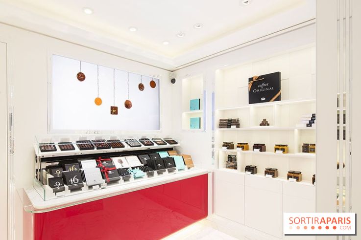 Marcolini Saint-Honoré à Paris, boutique de chocolats