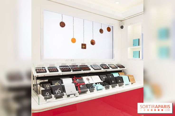 Marcolini Saint-Honoré à Paris, boutique de chocolats