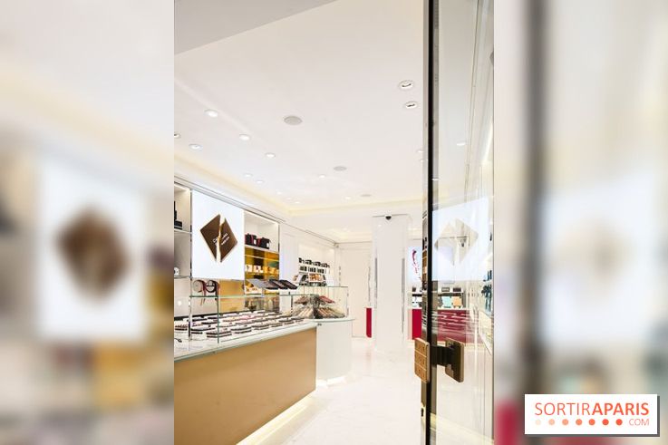 Marcolini Saint-Honoré à Paris, boutique de chocolats