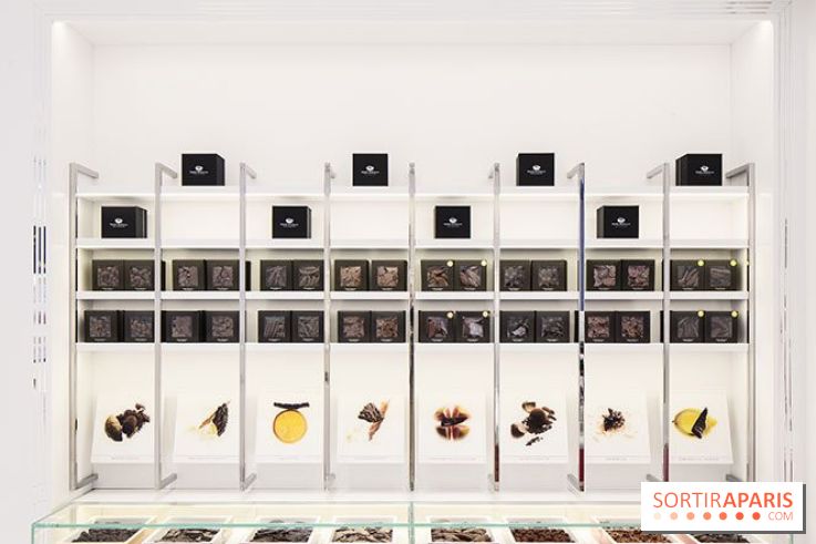 Marcolini Saint-Honoré à Paris, boutique de chocolats