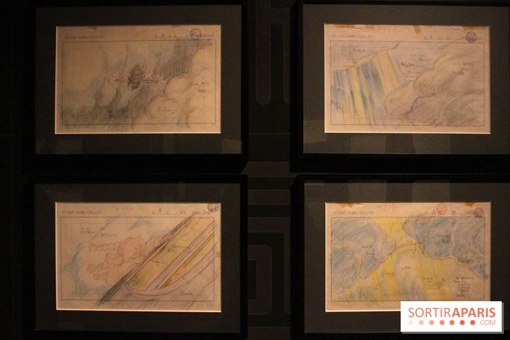 Expo des dessins du Studio Ghibli au Musée Artt Ludique