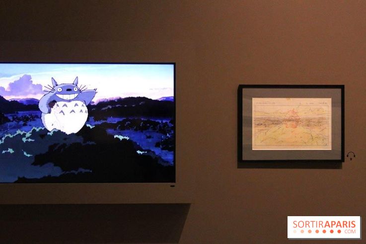Expo des dessins du Studio Ghibli au Musée Artt Ludique