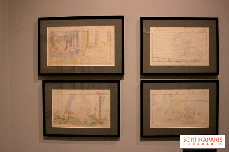Expo des dessins du Studio Ghibli au Musée Artt Ludique