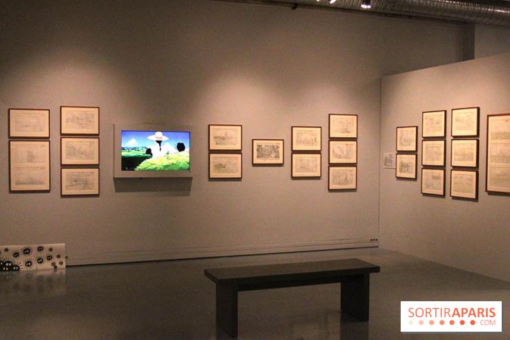 Expo des dessins du Studio Ghibli au Musée Artt Ludique